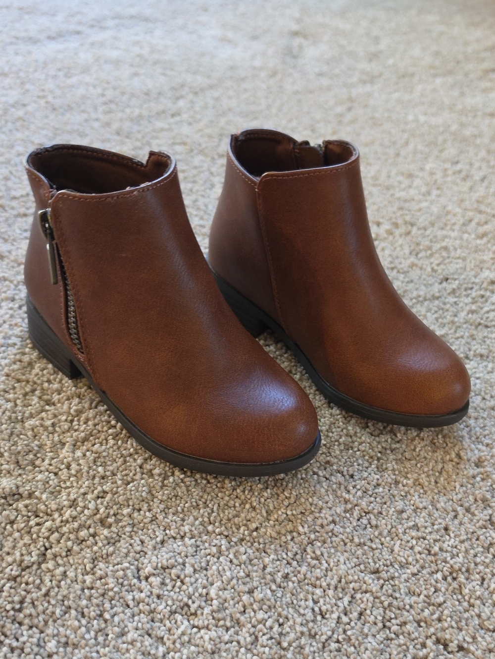 jumping beans Brown Toddler Ankle Boots